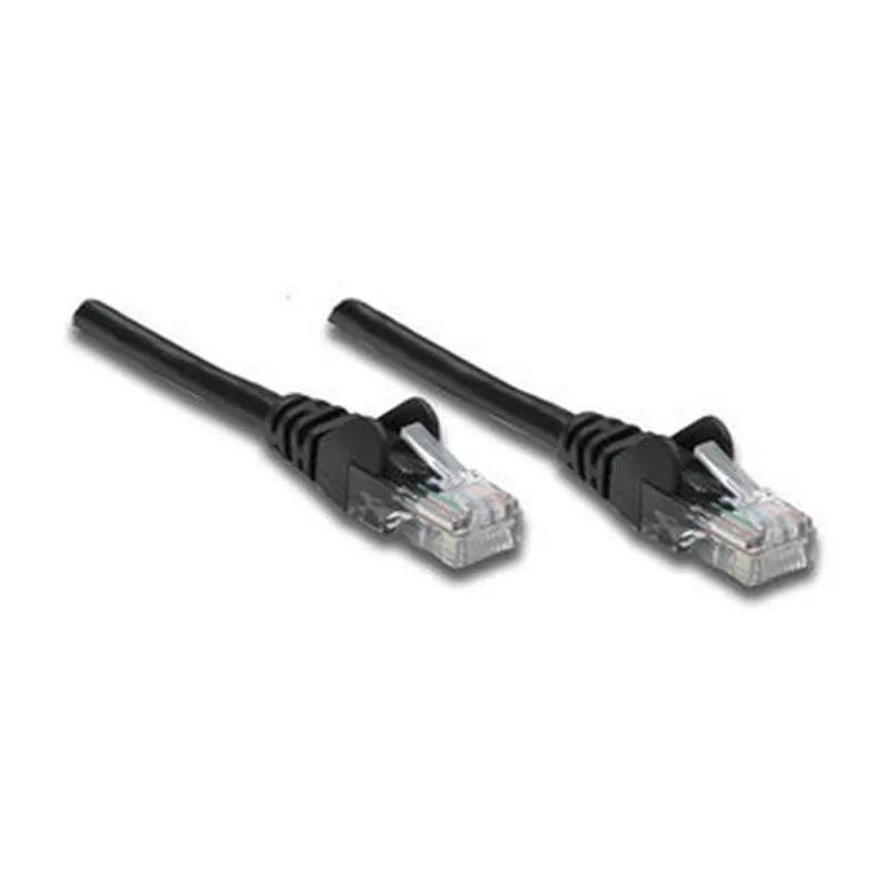 Cable de Red Intellinet - Cat5e - RJ-45 - 7.6M - Negro - 320788