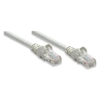 Cable de Red Intellinet - Cat6 - RJ-45 - 5M - Gris - 336765