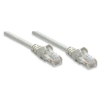 Cable de Red Intellinet - Cat6 - RJ-45 - 1M - Gris - 340373