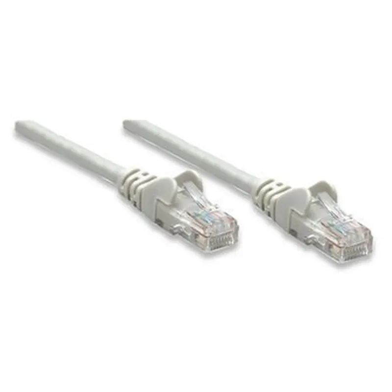 Cable de Red Intellinet - Cat6 - RJ-45 - 1M - Gris - 340373