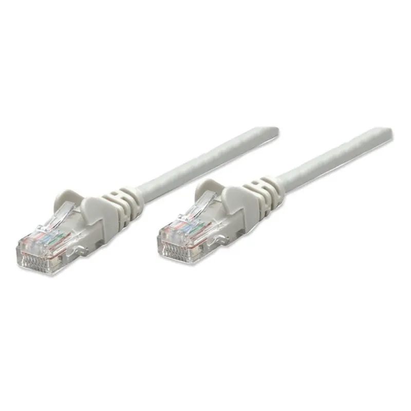 Cable de Red Intellinet - Cat6 - RJ-45 - 1.5M - Gris - 340380
