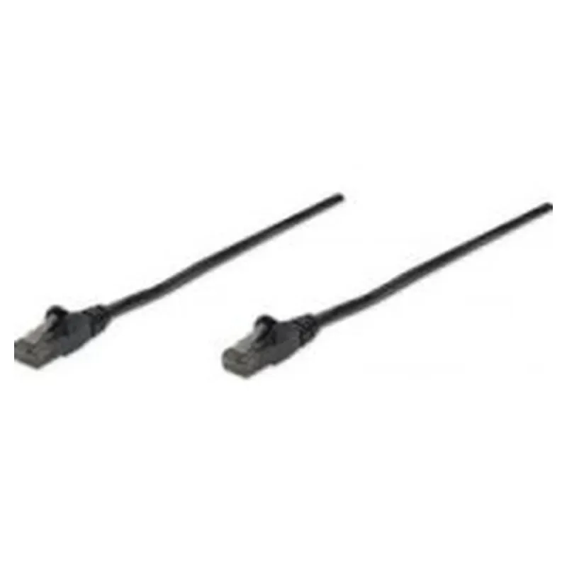 Cable de Red Intellinet - Cat6 - RJ-45 - 50cm - Negro - 342032