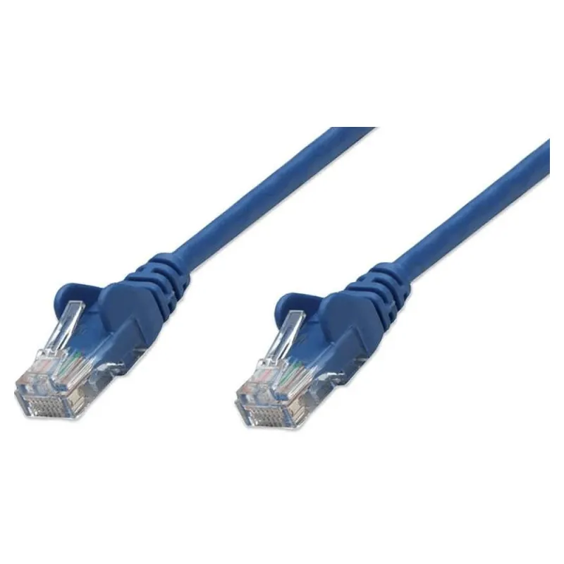 Cable de Red Intellinet - Cat6 - RJ-45 - 50cm - Azul - 342568