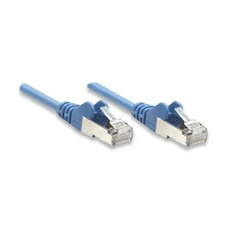 Cable de Red Intellinet - Cat6 - RJ-45 - 3M - Azul - 342605
