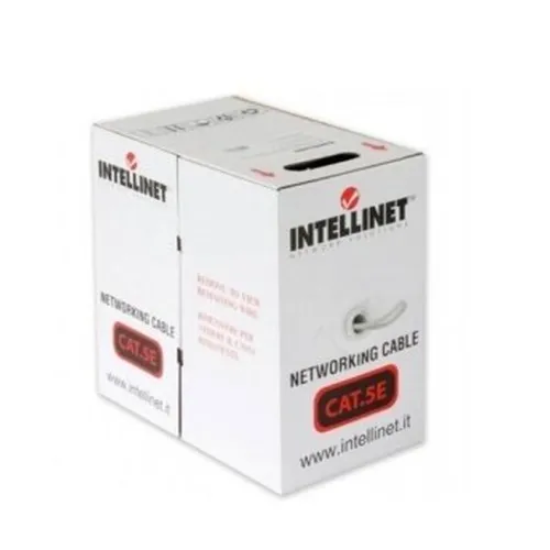 Bobina Intellinet - Cat5e - 305M - 24 AWG - Gris - 362320
