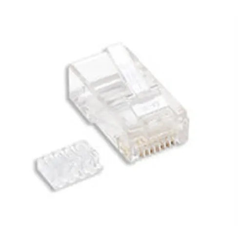 Plug Intellinet - Cat6 - RJ-45 - Transparente - 100 Piezas - 503006 Plug Intellinet - Cat6 - RJ-45 - Transparente - 100 Piezas - 503006
