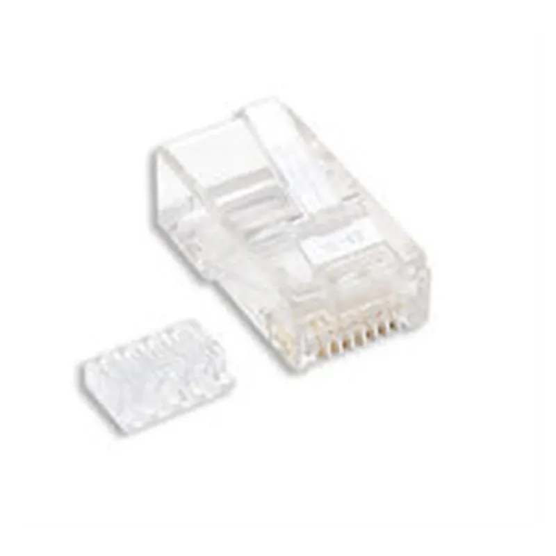 Plug Intellinet - Cat6 - RJ-45 - Transparente - 100 Piezas - 503006