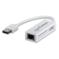 Adaptador de Tarjeta de Red Manhattan - USB 2.0 a Red RJ45 - 506731 Adaptador de Tarjeta de Red Manhattan - USB 2.0 a Red RJ45 - 506731