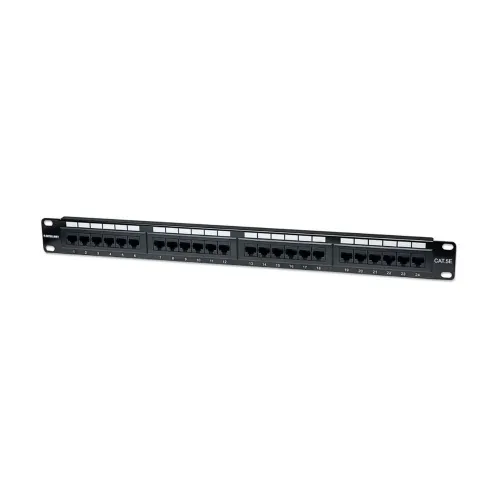 Panel de Parcheo Intellinet - Cat5e - 24 puertos - 513555