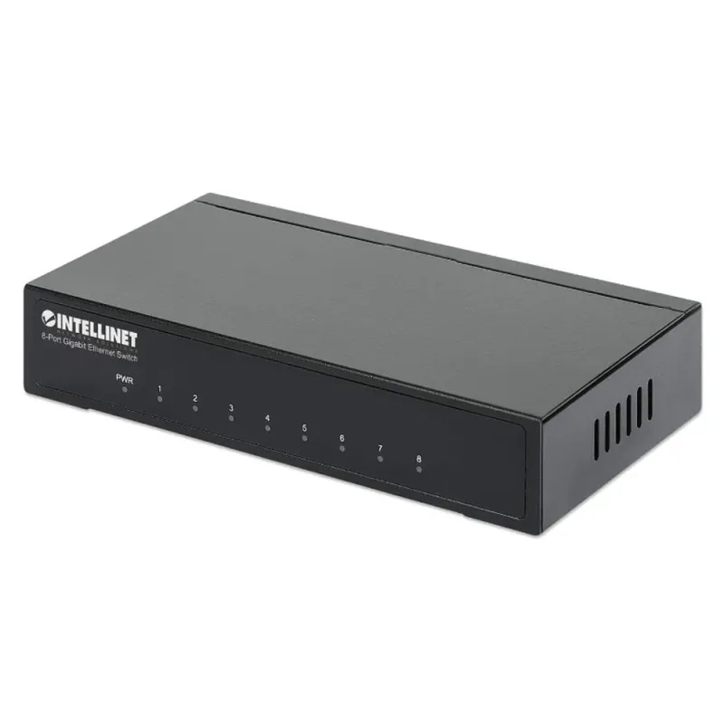 Switch Intellinet 530347 - 8 Puertos - Gigabit - No Gestionado - 530347