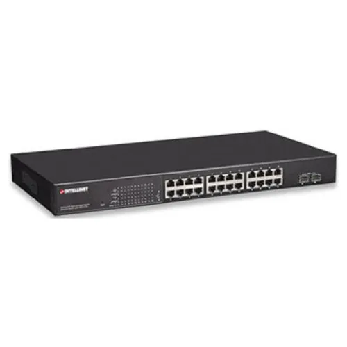 Switch Intellinet 560559 - 24 Puertos - Gigabit - 2 SFP - Administrable - 560559 Switch Intellinet 560559 - 24 Puertos - Gigabit - 2 SFP - Administrable - 560559
