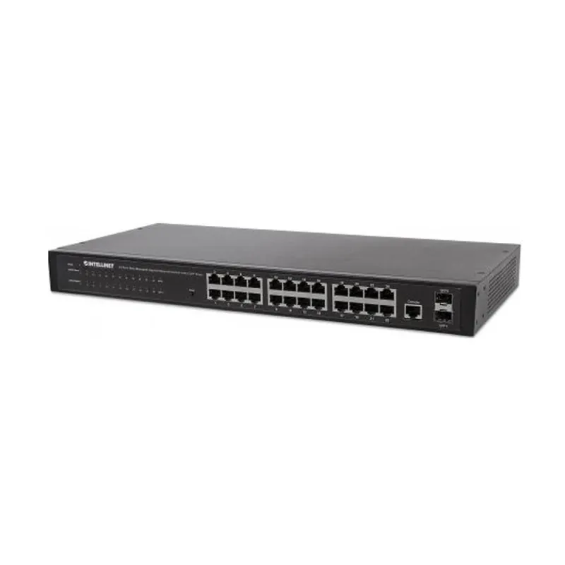 Switch Intellinet 560917 - 24 Puertos - Gigabit - 2 SFP - Gestionado - 560917