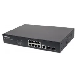 Switch Intellinet 561167 - 8 Puertos - Gigabit - 2 SFP - Administrable - 561167 Switch Intellinet 561167 - 8 Puertos - Gigabit - 2 SFP - Administrable - 561167