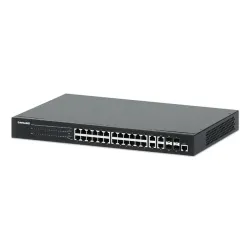 Switch Intellinet 561426 - Gigabit - 24 Puertos PoE - 4 SFP - Gestionado - 561426 Switch Intellinet 561426 - Gigabit - 24 Puertos PoE - 4 SFP - Gestionado - 561426