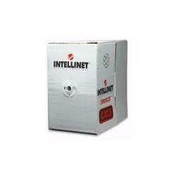 Bobina Intellinet - Cat5e - 100M - 26 AWG - Gris - 704830