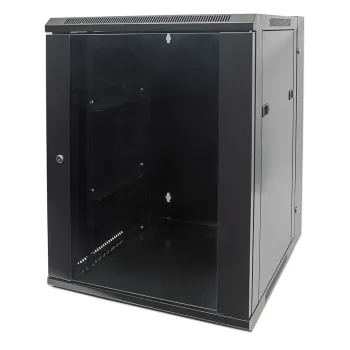 Gabinete 19" Doble Sección - 9U - 500mm de Profundidad - Ensamblado - 711845