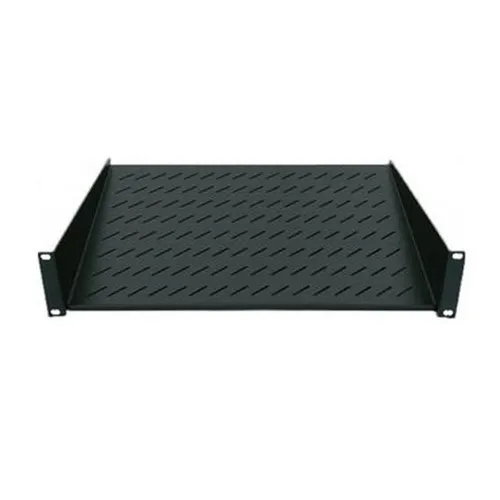 Charola Intellinet 712514 - 19" - 2U - Hasta 25Kg - Fijo - Negro - 712514