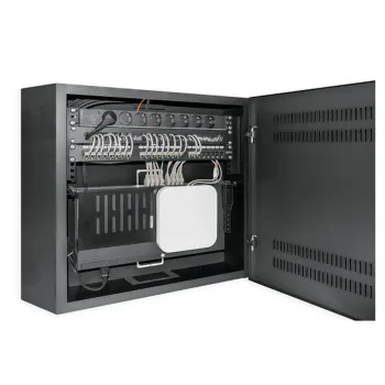 Gabinete Intellinet 713689 - 19" - 4U+2U - Negro - 713689