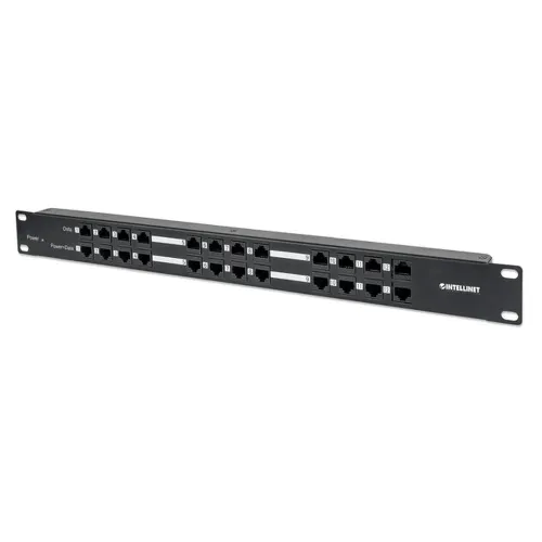Panel de Parcheo Intellinet - Cat5e - 12 Puertos - 720342