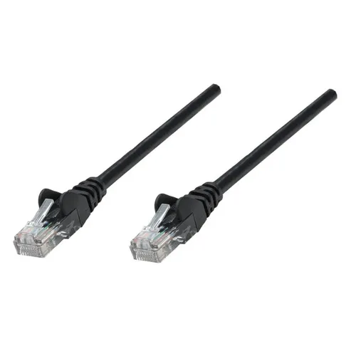 Cable de Red Intellinet - Cat6a - RJ-45 - 7.6M - Negro - 741569