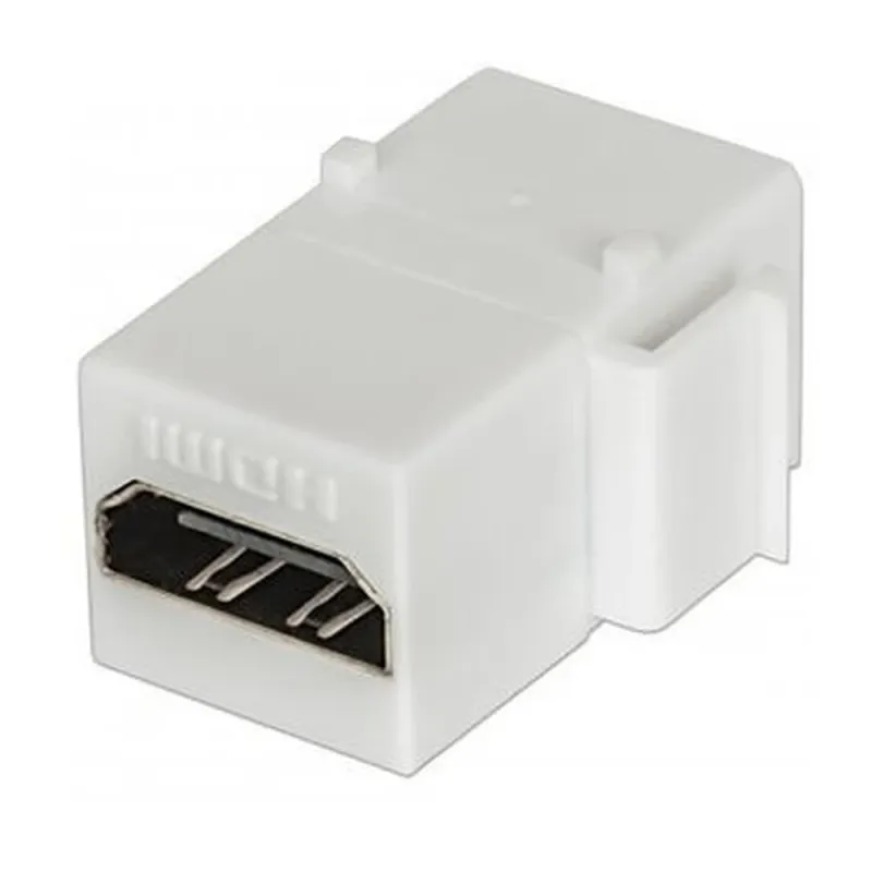 Intellinet Jack Cople HDMI Tipo Keystone Hembra a Hembra - Blanco - 771351