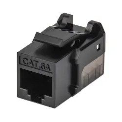 Jack Intellinet - Cat6a - RJ-45 - Negro - 772327 Jack Intellinet - Cat6a - RJ-45 - Negro - 772327