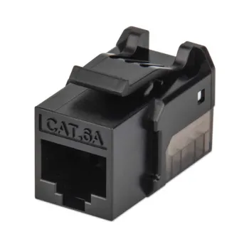 Jack Intellinet - Cat6a - RJ-45 - Negro - 772327