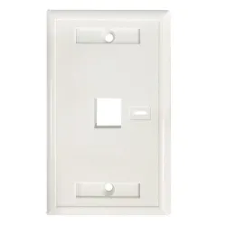 Tapa Intellinet 772389 - 1 Puerto - Blanco - 772389