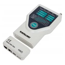Probador de Cables Intellinet - RJ-11 - RJ-45 - USB - BNC - Firewire - 780094 Probador de Cables Intellinet - RJ-11 - RJ-45 - USB - BNC - Firewire - 780094