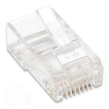 Plug Intellinet - Cat5e - RJ-45 - Transparente - 100 Piezas - 790055