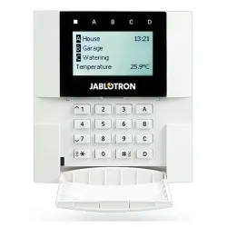 Teclado Jablotron JA-110E - Bus - LCD - Teclas de Control - Lector RFID - 4 Botones de Función - JA-110E Teclado Jablotron JA-110E - Bus - LCD - Teclas de Control - Lector RFID - 4 Botones de Función - JA-110E