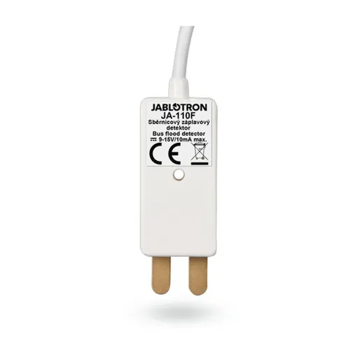 Detector de Inundación Jablotron JA-110F - Tipo BUS - 12V - Reacciona por los electrodos del agua - JA-110F