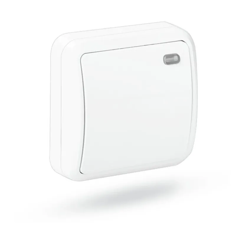 Pulsador de BUS Jablotron JA-112J - De datos de pared de emergencia - Alámbrico - 80 x 80 x 29 mm - JA-112J