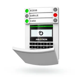 Módulo de Acceso Jablotron JA-114E - Pantalla LCD - Teclado - RFID - Con control JA-192E incluido - JA-114E
