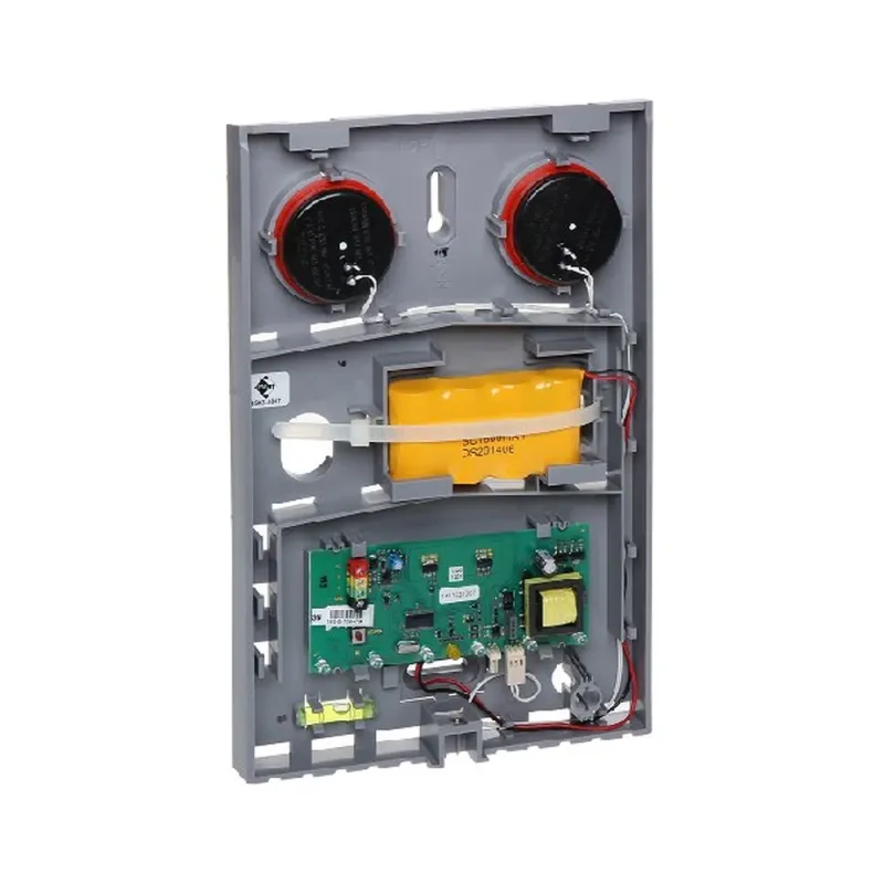 Parte inferior con la electrónica de Sirena Jablotron JA-151A-BASE-RB - Inalámbrica - Exterior - IP44 - Hasta 110dB/m - JA-151A-BASE-RB