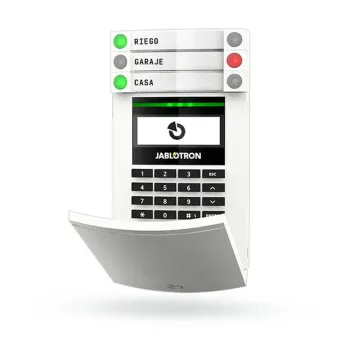 Módulo de acceso Jablotron JA-154E - LCD - Inalámbrico - Bidireccional - Con Teclado - Lector RFID - JA-154E