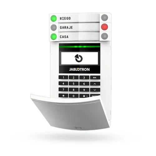 Módulo de acceso Jablotron JA-154E - LCD - Inalámbrico - Bidireccional - Con Teclado - Lector RFID - JA-154E Módulo de acceso Jablotron JA-154E - LCD - Inalámbrico - Bidireccional - Con Teclado - Lector RFID - JA-154E