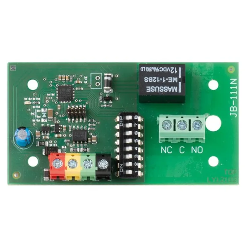 Módulo Jablotron JB-111N - Para salidas PG de señal - BUS - 70 x 40 x 15mm - Corriente máxima de 2A - JB-111N