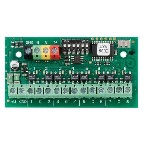 Módulo Jablotron JB-118N - BUS - 8 Salidas - JB-118N Módulo Jablotron JB-118N - BUS - 8 Salidas - JB-118N
