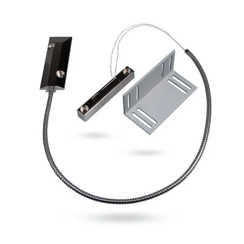 Detector Magnético Jablotron SA-220 - De Metal Enrollable - Cable en Tubo Blindado - Distancia de trabajo hasta 75mm - SA-220