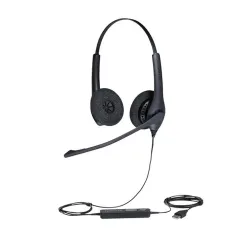 Diadema Jabra Biz 1500 Duo - Alámbrico - USB - Micrófono - BIZ-1500-DUO-USB Diadema Jabra Biz 1500 Duo - Alámbrico - USB - Micrófono - BIZ-1500-DUO-USB