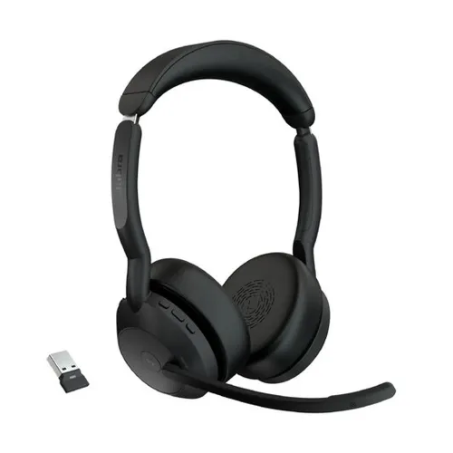 Diadema Jabra Evolve2 55 Estéreo - Alámbrico - USB - Micrófono   - EVOLVE255STEREOMSA