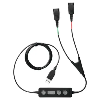 Cable de audio Jabra Link 265 - USB/QD - Negro - 265-09