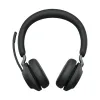 Diadema Jabra Evolve2 65 UC Stereo - Inalámbrico - Bluetooth - USB - Micrófono - 26599-989-999