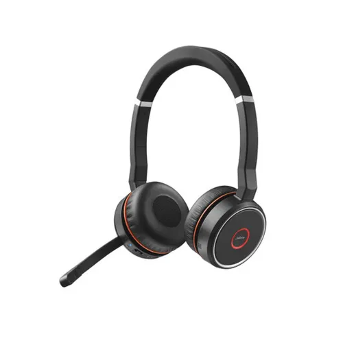 Diadema Jabra Evolve 75 SE Stereo MS - Inalámbrico - Bluetooth - Micrófono - Negro - EVOLVE75SEDUOUC Diadema Jabra Evolve 75 SE Stereo MS - Inalámbrico - Bluetooth - Micrófono - Negro - EVOLVE75SEDUOUC