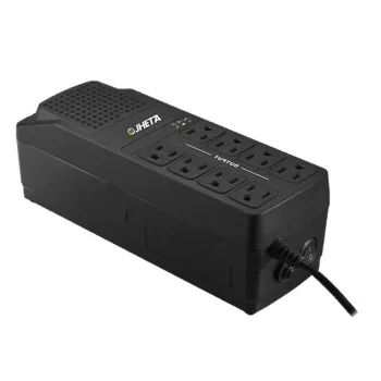 Regulador de Voltaje JHETA AVR 1200 - 1200VA/600W - 8 Contactos - 822122-01