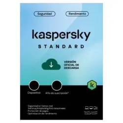 Antivirus Kaspersky Standard - 3 Dispositivos - 1 Año - KL1041ZDCFS