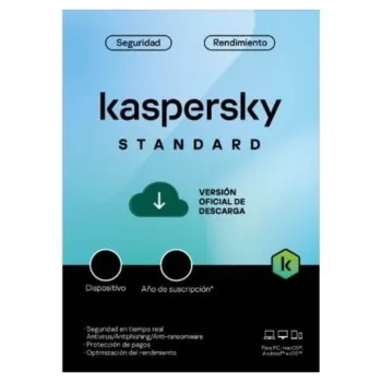 Antivirus Kaspersky Standard - 3 Dispositivos - 1 Año - KL1041ZDCFS