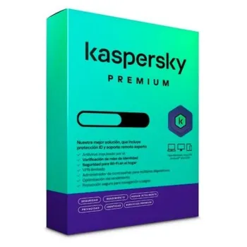 Antivirus Kaspersky Premium - 3 Dispositivos - 1 Año - KL1047Z5CFS