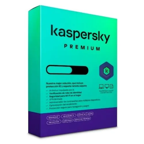 Antivirus Kaspersky Premium - 5 Dispositivos - 1 Año - KL1047Z5EFS Antivirus Kaspersky Premium - 5 Dispositivos - 1 Año - KL1047Z5EFS